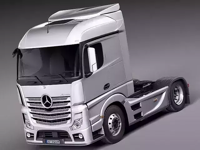 Mercedes Actros Truck 2014 3D model