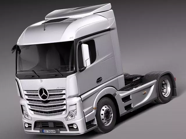 Mercedes Actros Truck 2014 3D model_0