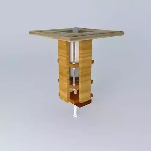 Lifting system for Router Manual 3D model