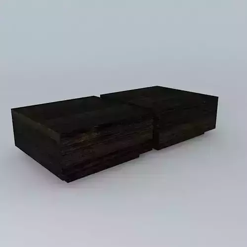 Solid Teak Coffee Table with Bowtie joints