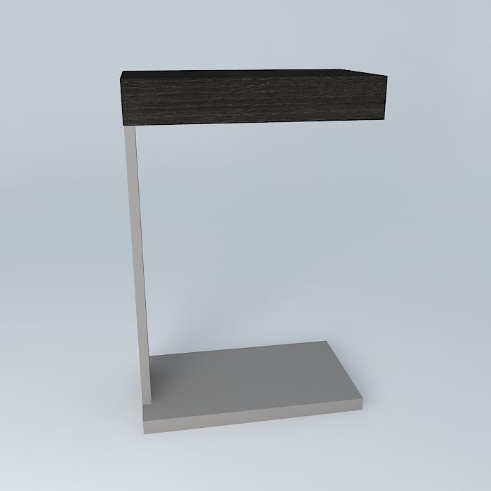 Side C table 3D model_2