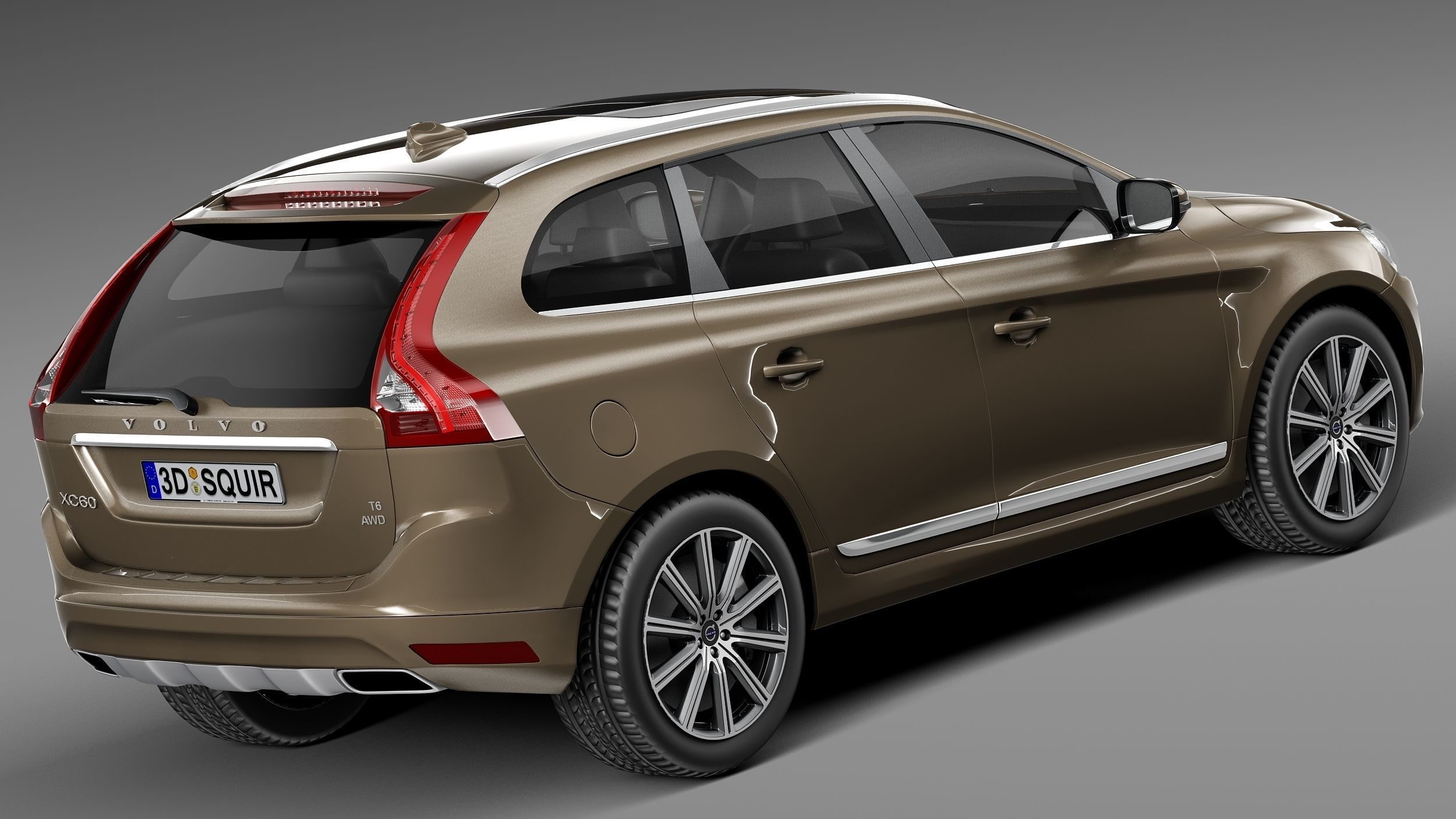 Volvo XC60 2014 3D model_4