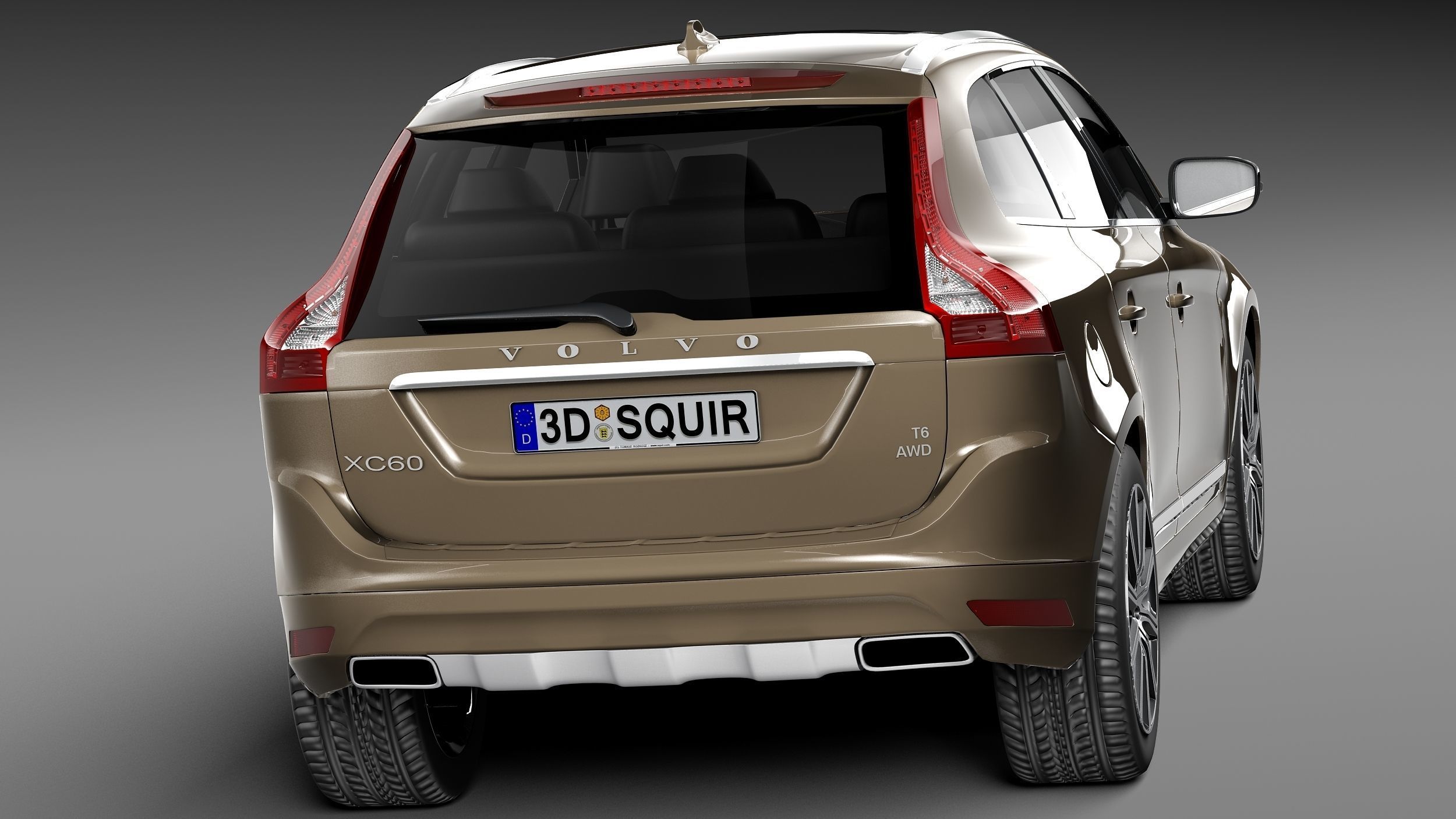 Volvo XC60 2014 3D model_5