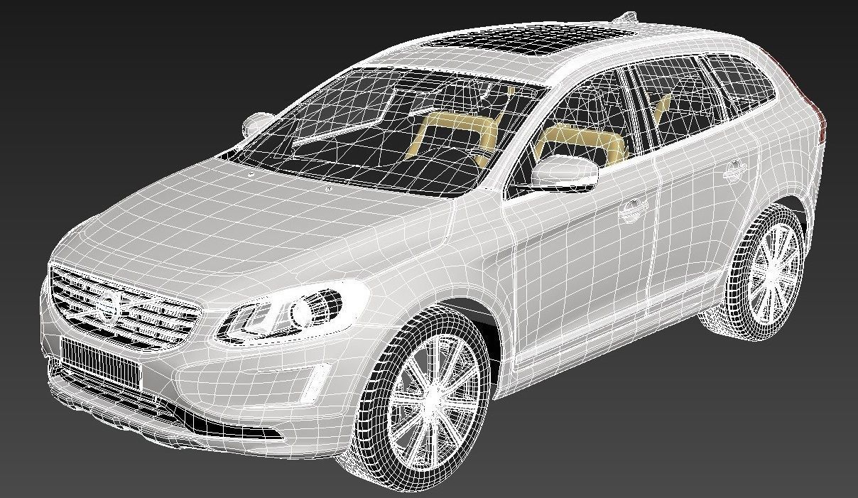 Volvo XC60 2014 3D model_16