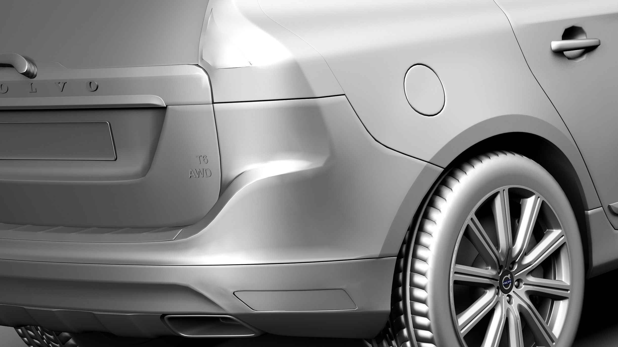 Volvo XC60 2014 3D model_11