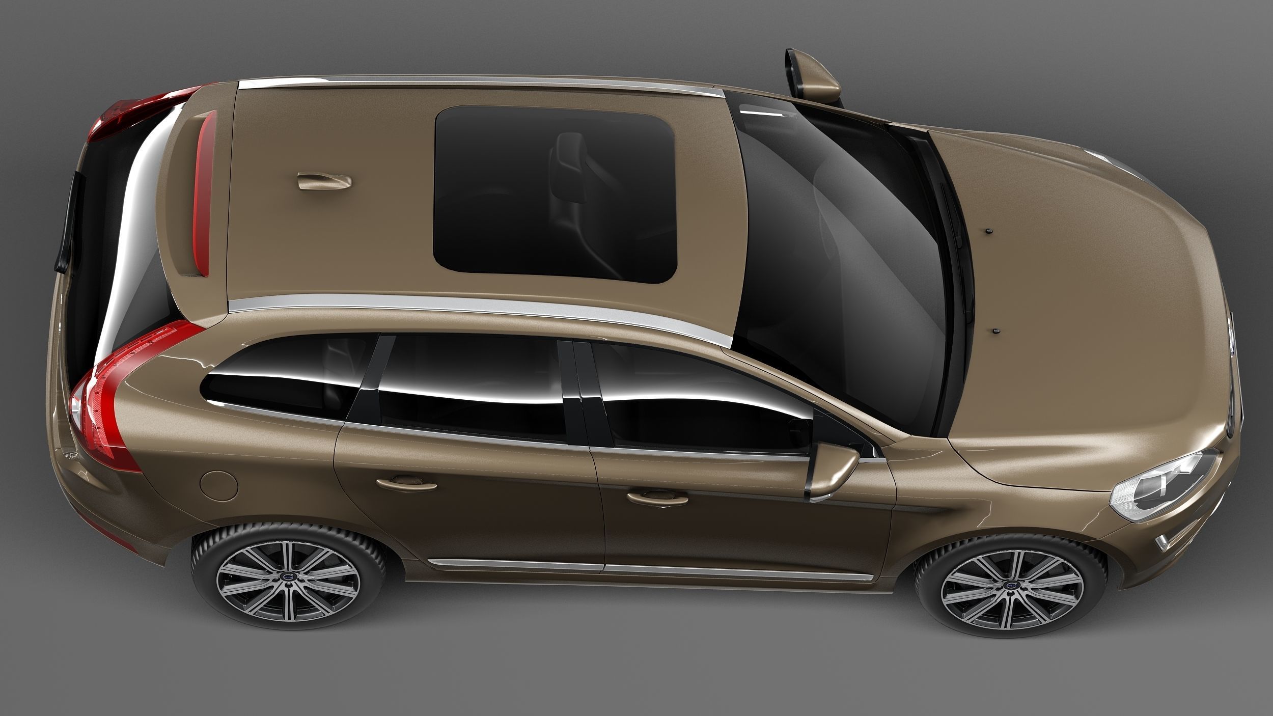 Volvo XC60 2014 3D model_7
