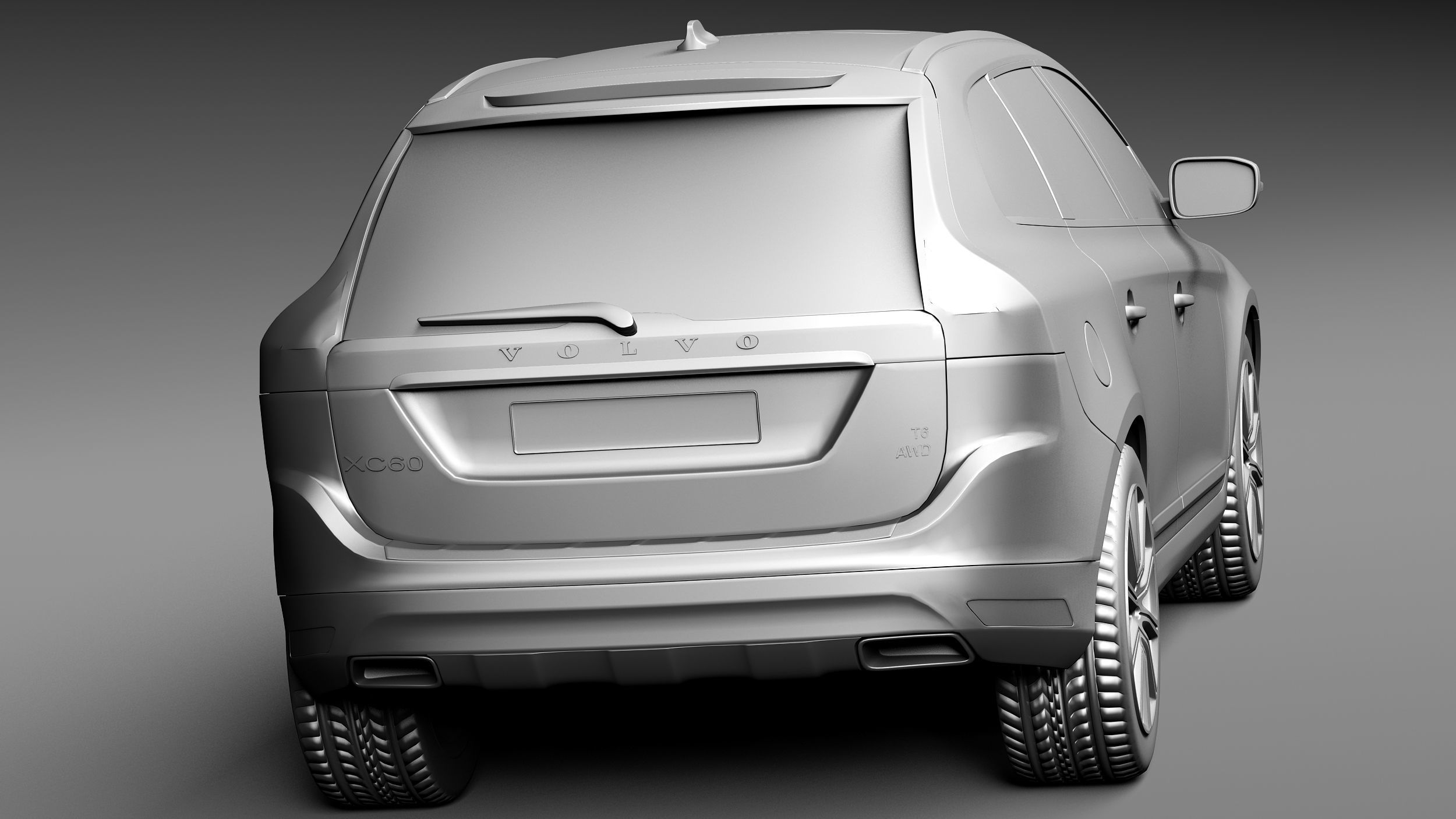 Volvo XC60 2014 3D model_13