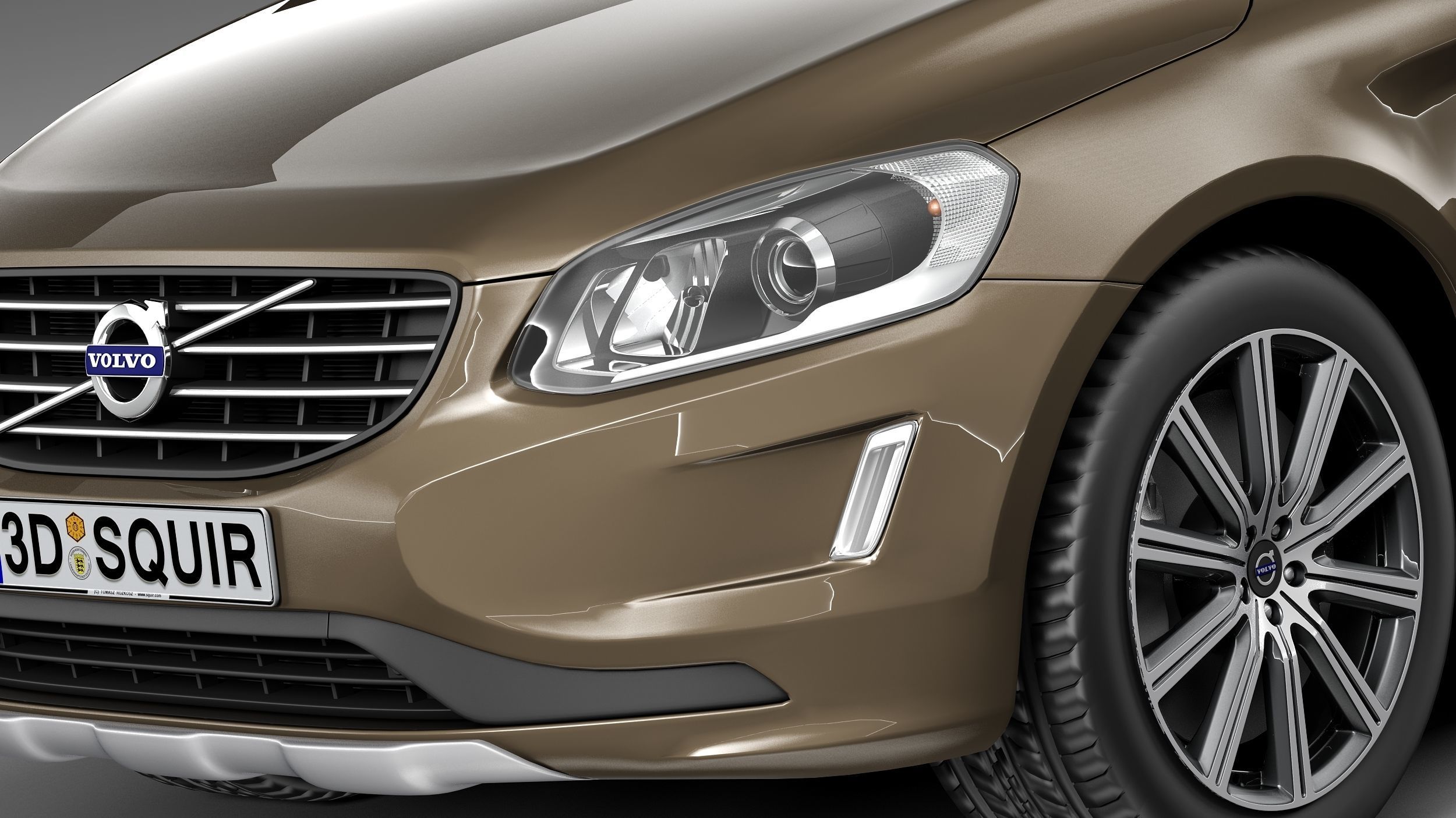 Volvo XC60 2014 3D model_2