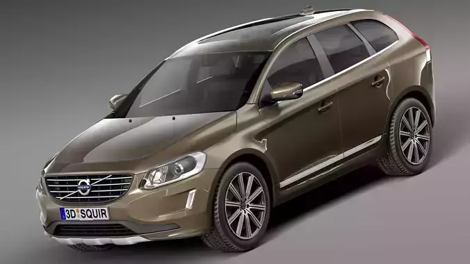 Volvo XC60 2014 3D model