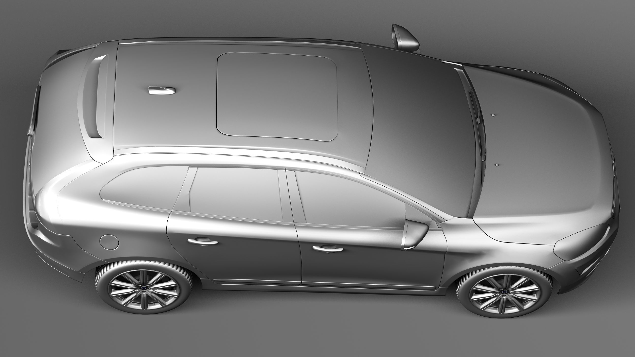 Volvo XC60 2014 3D model_15