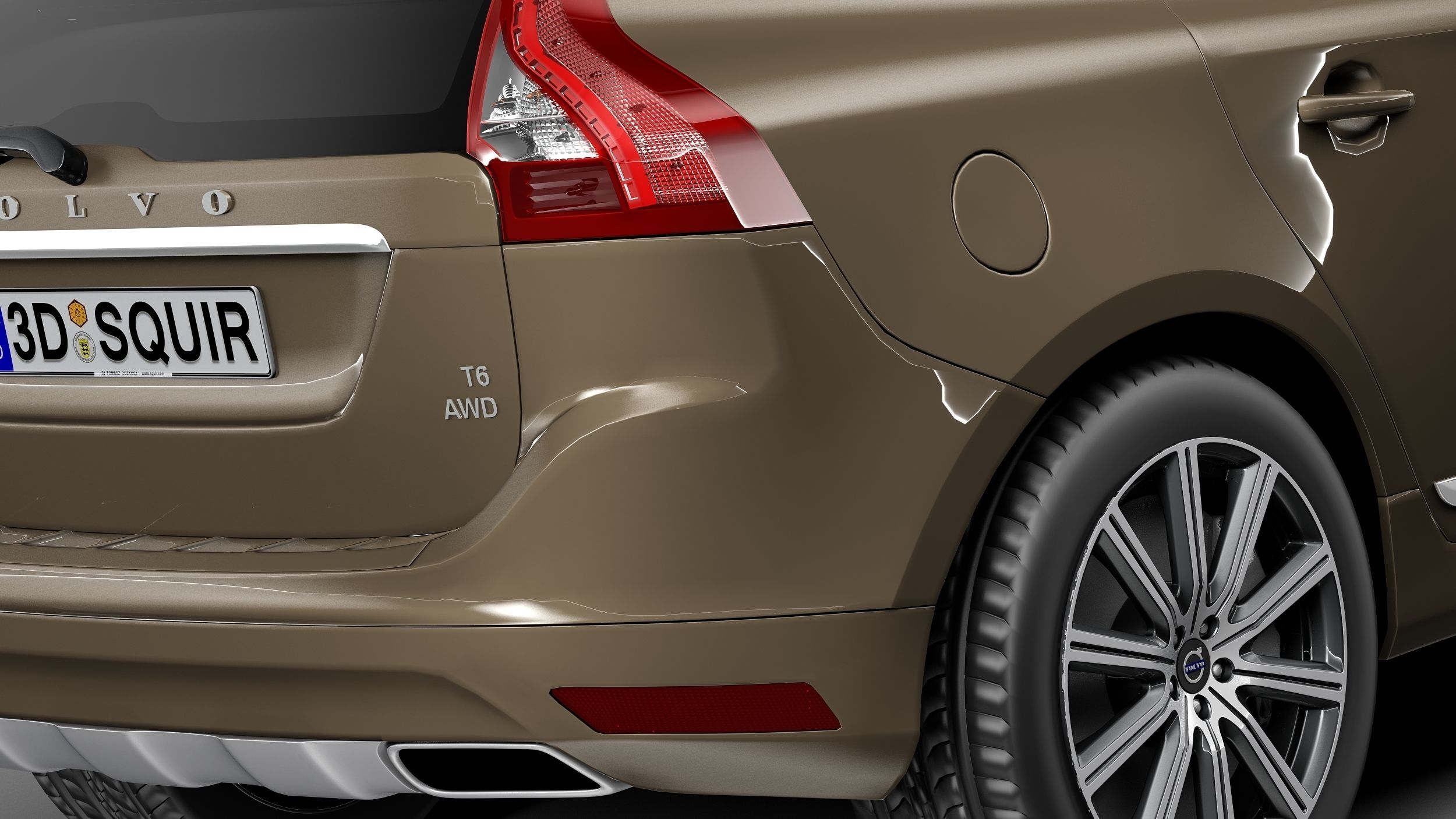 Volvo XC60 2014 3D model_3