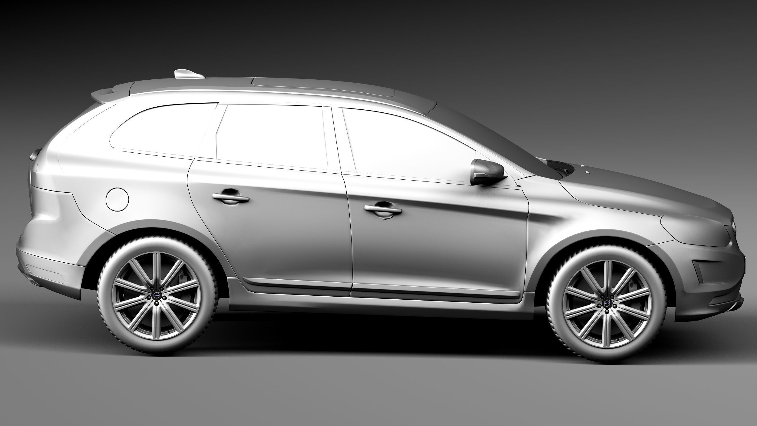 Volvo XC60 2014 3D model_14