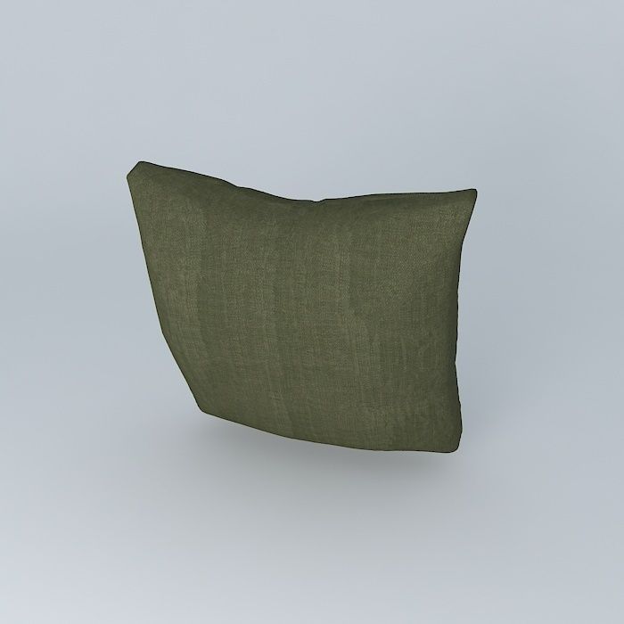 Lumbar Pillow 3D model_1