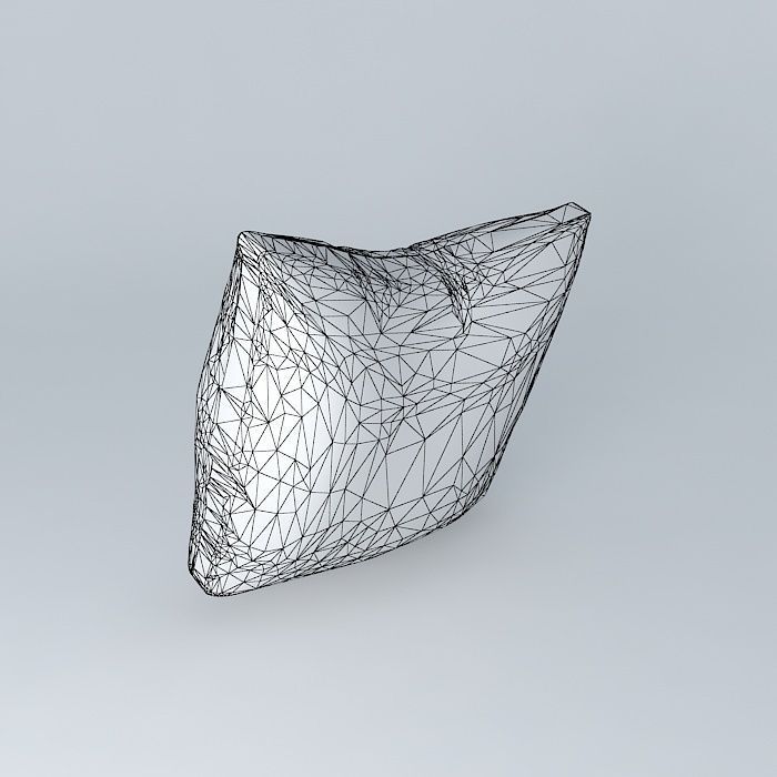 Lumbar Pillow 3D model_4