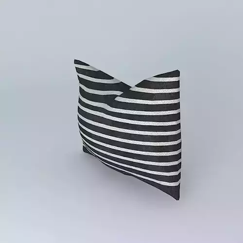 Thin Horizontal Stripe Pillow
