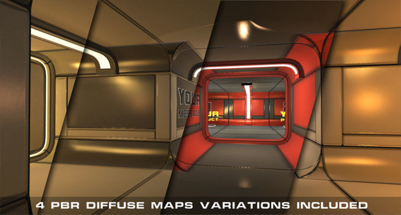 Showroom Level Kit Vol 2 Low-poly 3D model_4