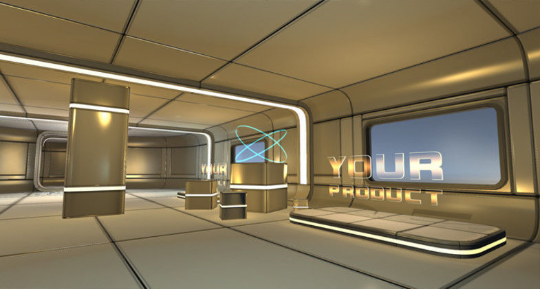 Showroom Level Kit Vol 2 Low-poly 3D model_9