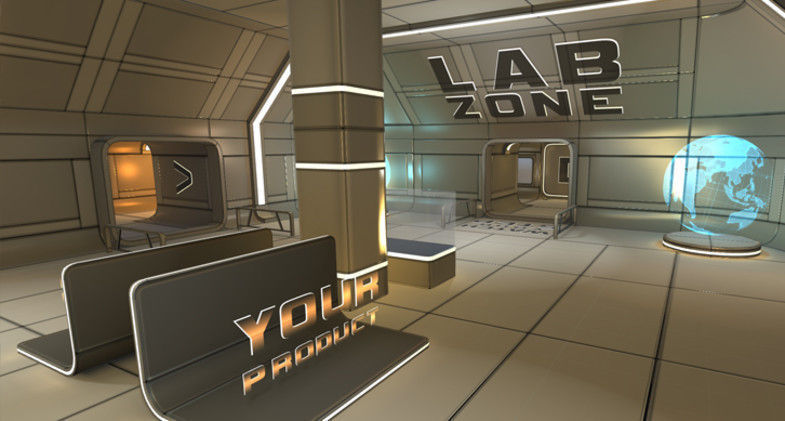 Showroom Level Kit Vol 2 Low-poly 3D model_14