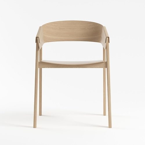 Muuto Cover Chair 3D model 2