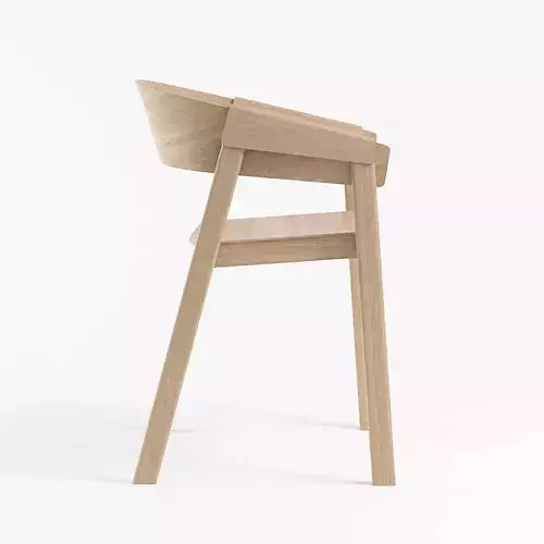 Muuto Cover Chair 3D model 5
