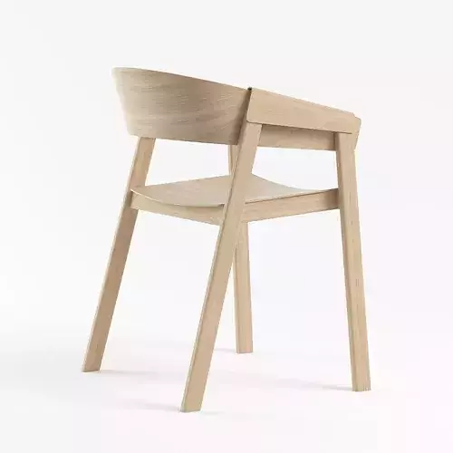 Muuto Cover Chair 3D model 6