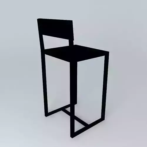 Tall Rectilinear Stool
