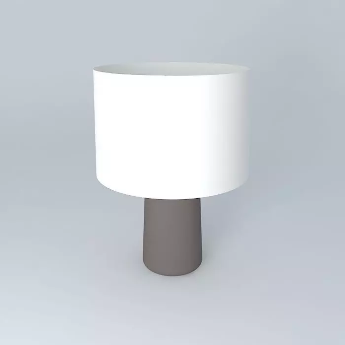 Table Lamp 3D model_0