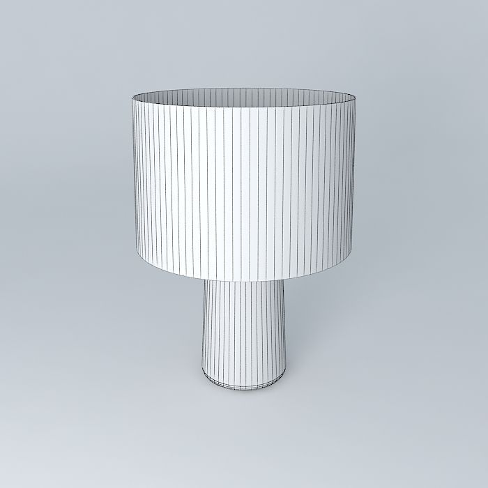 Table Lamp 3D model_4