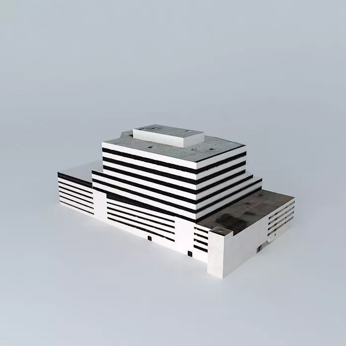 Woman's Hospital of Texas, Houston Free 3D model