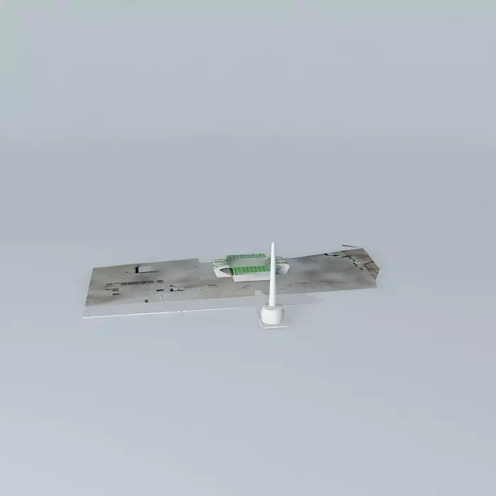 Felix Mourinho Stadium, Setubal Free 3D model_0