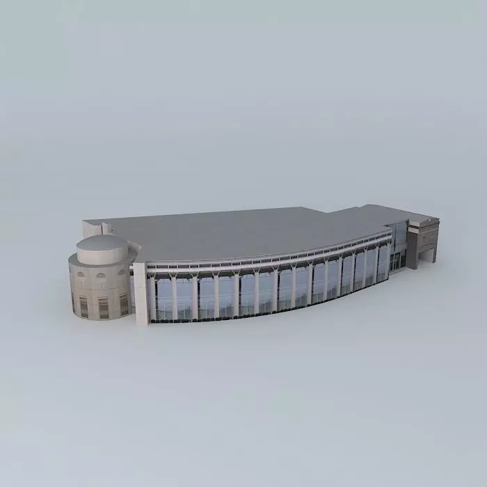 Hardin County Justice Center Free 3D model
