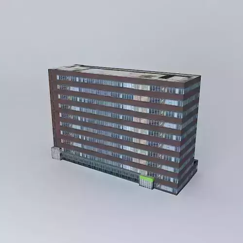 Crown House, Huddersfield Free 3D model