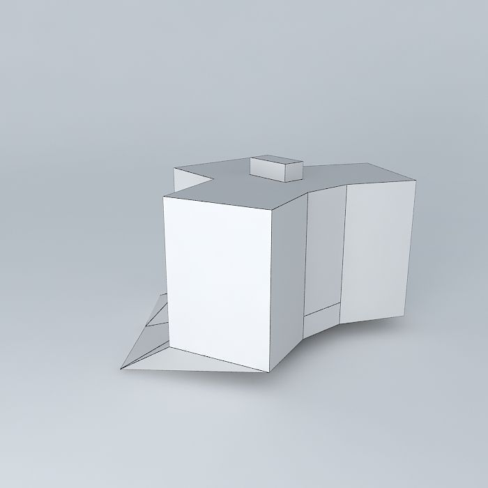 Granby Flats, Paddock, Huddersfield Free 3D model_4