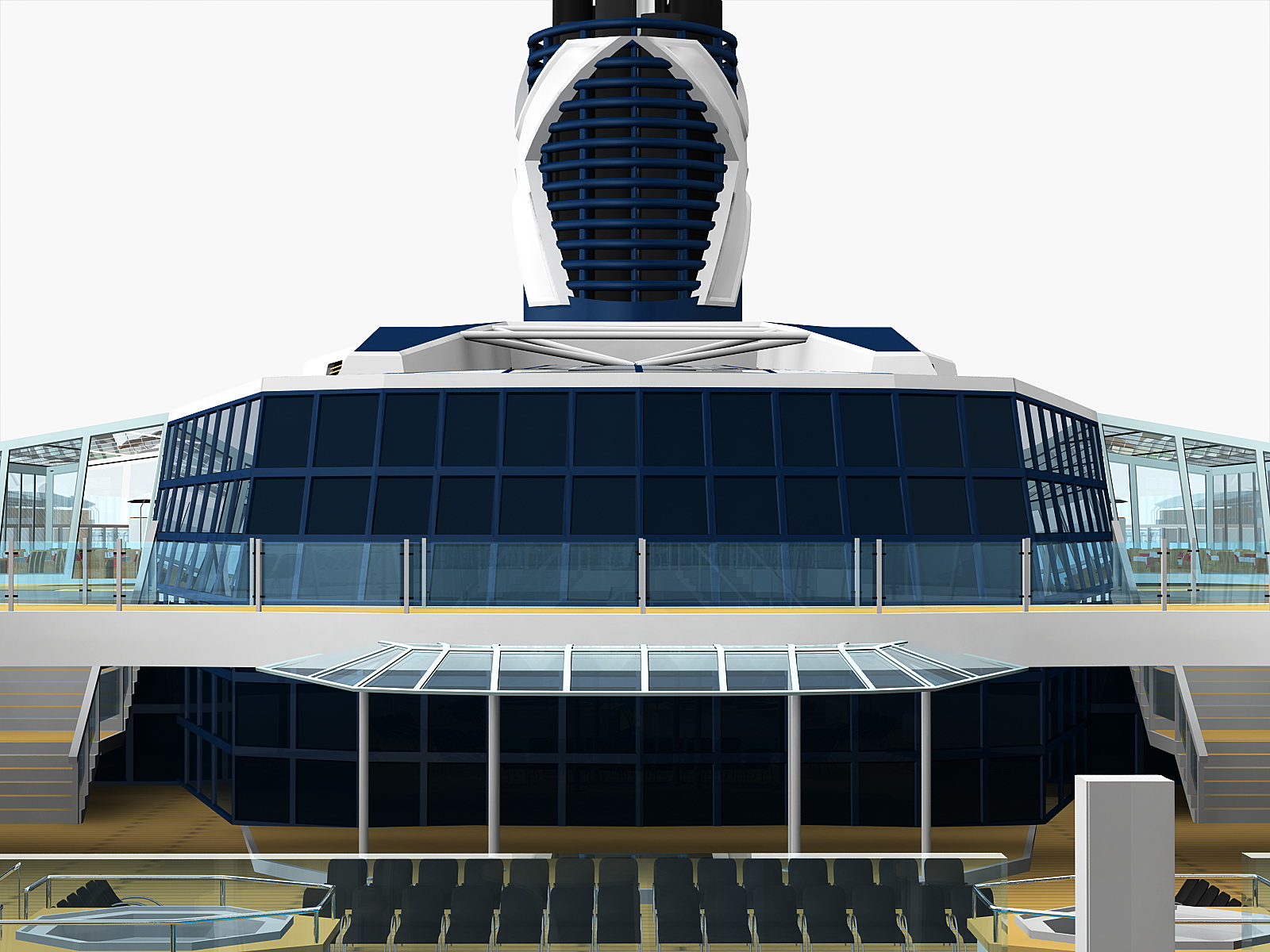 Celebrity Reflection Cruise Ship 3D model_12