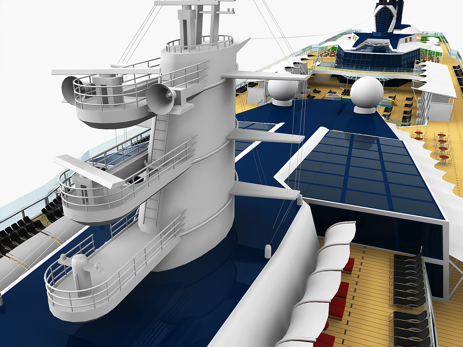 Celebrity Reflection Cruise Ship 3D model_14