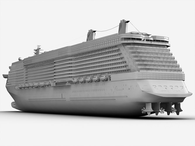 Celebrity Reflection Cruise Ship 3D Model .max .obj .fbx ... Celebrity Reflection Cruise Ship 3D Model .max .obj .fbx ...