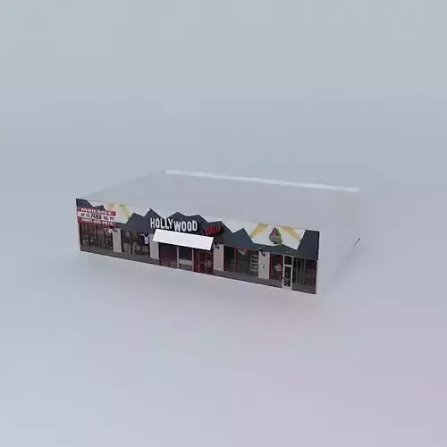 Hollywood Video, Elizabethtown, KY. Free 3D model