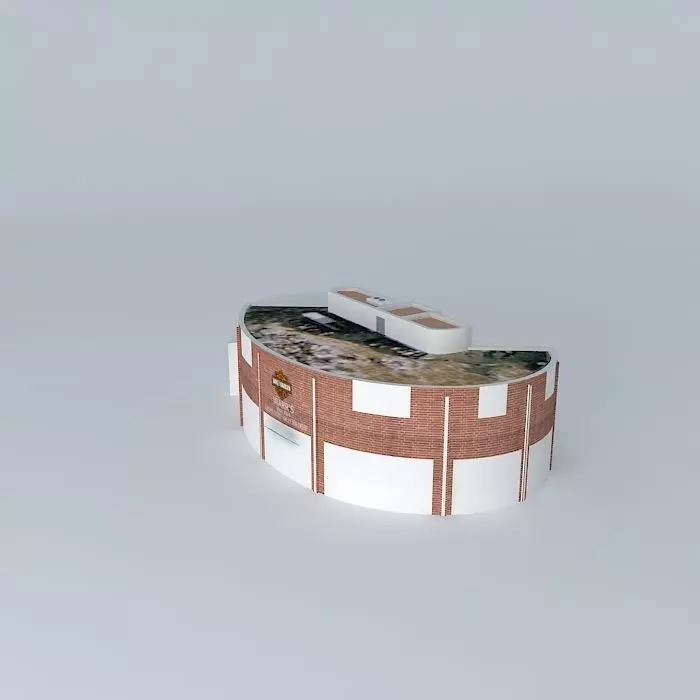 Warr's, Harley-Davidson Dealership. Free 3D model