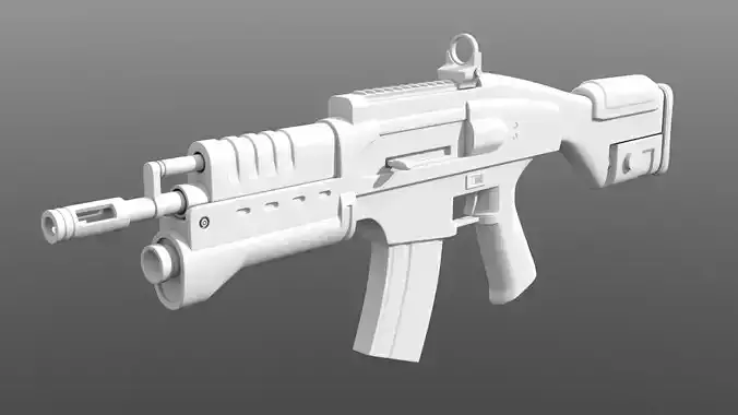 Assault Rifle Sci-FI