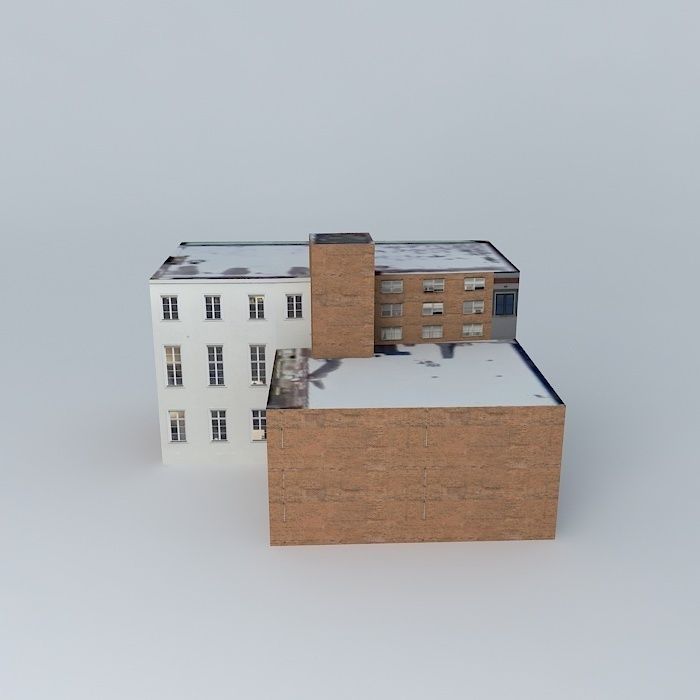 Corner of South 3rd and Muhammad Ali Blvd, Louisville Free 3D model_2