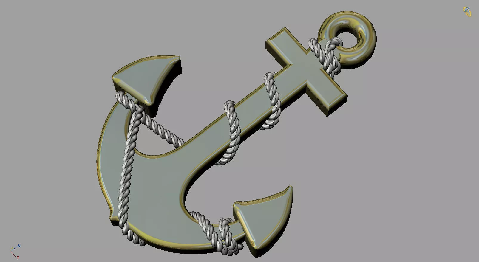 Anchor Free 3D print model