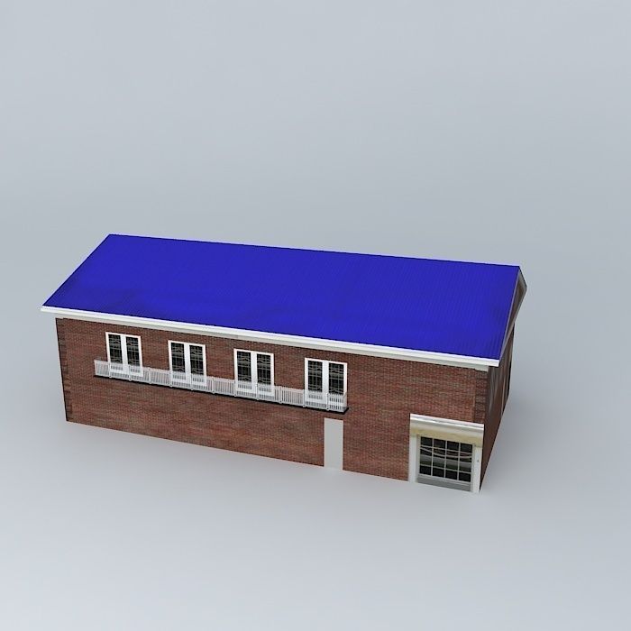 Larue County Library Hodgenville KY free 3D model CGTrader