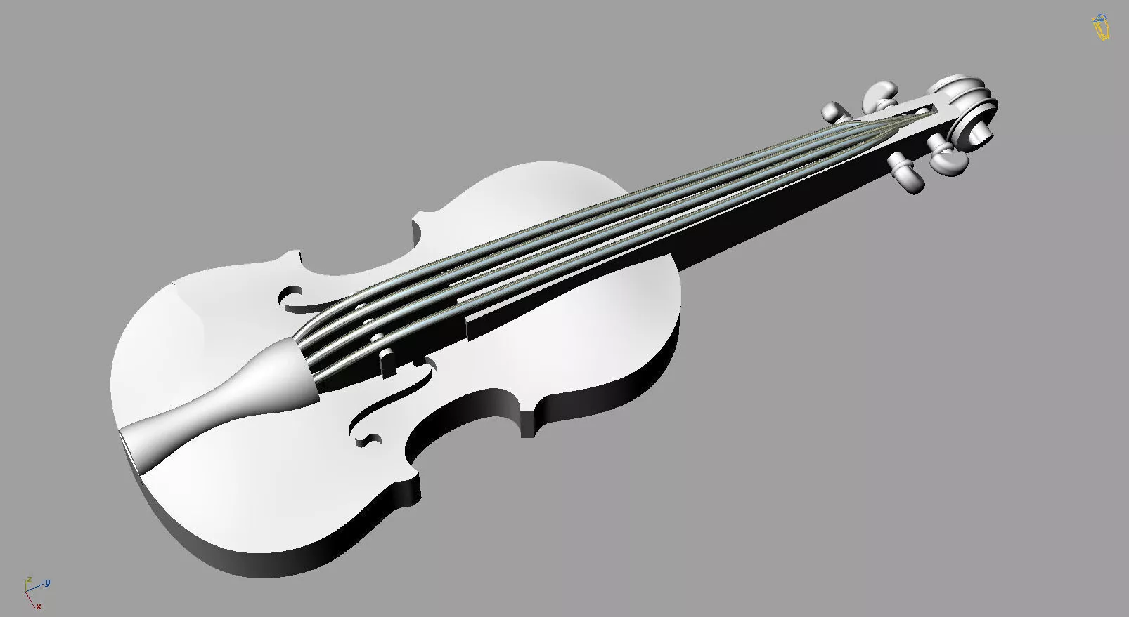 Violin Free 3D print model