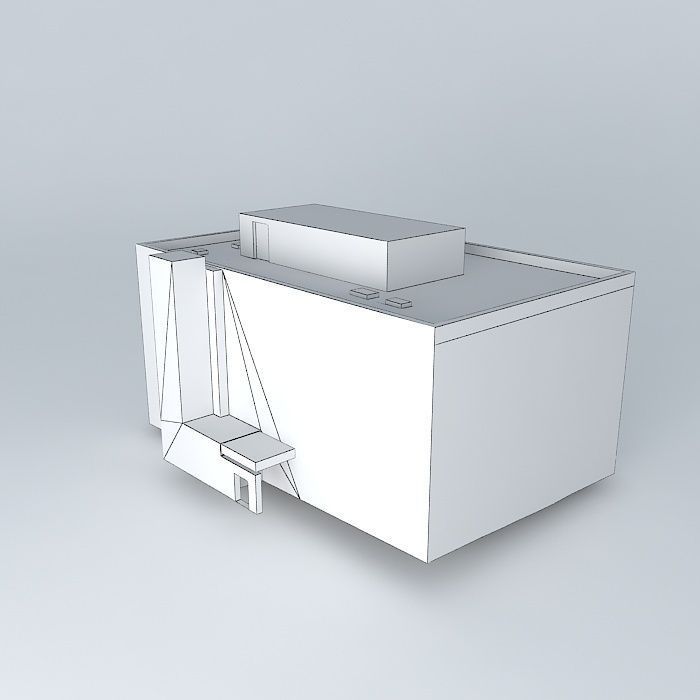 Shorehead Building, University of Huddersfield Free 3D model_3