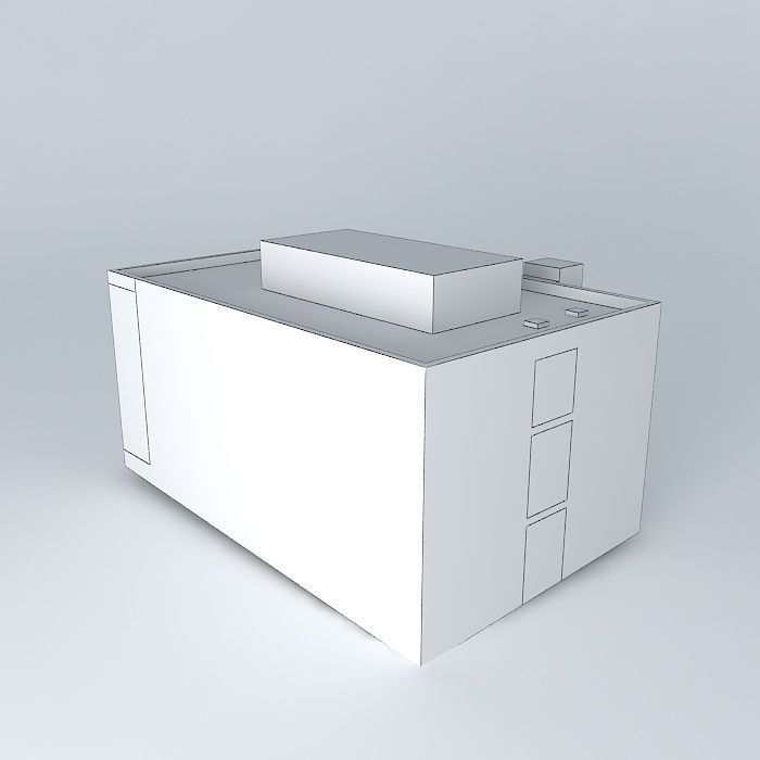 Shorehead Building, University of Huddersfield Free 3D model_4