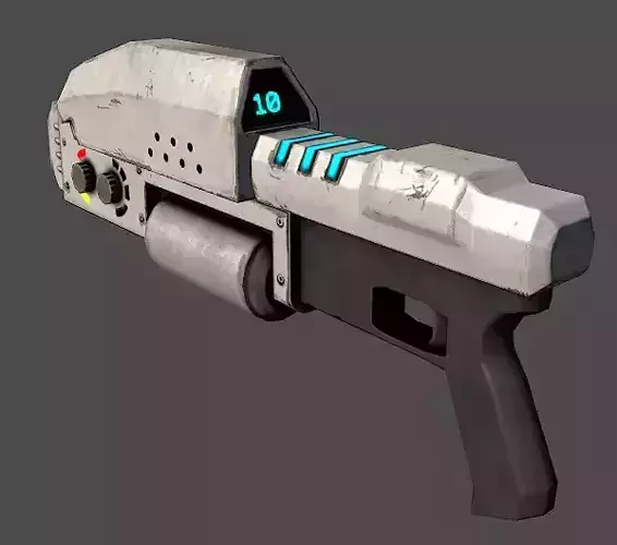 Sci-Fi Laser Rifle