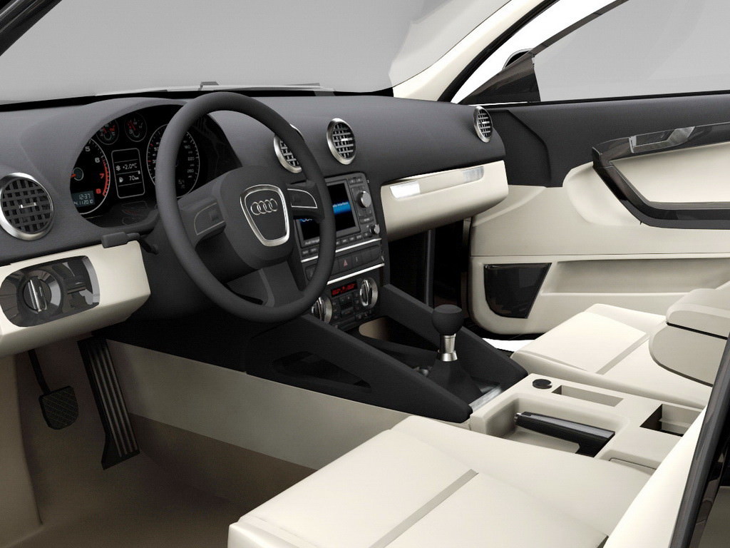 Audi A3 2011 3D model_7