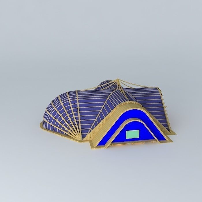 Yperspect egyptian pyramid Free 3D model_2