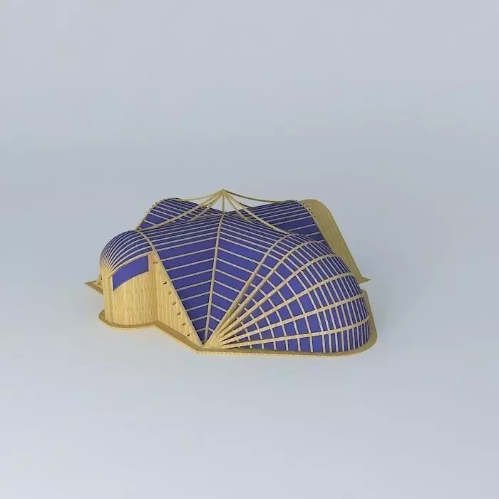 Yperspect egyptian pyramid Free 3D model_0