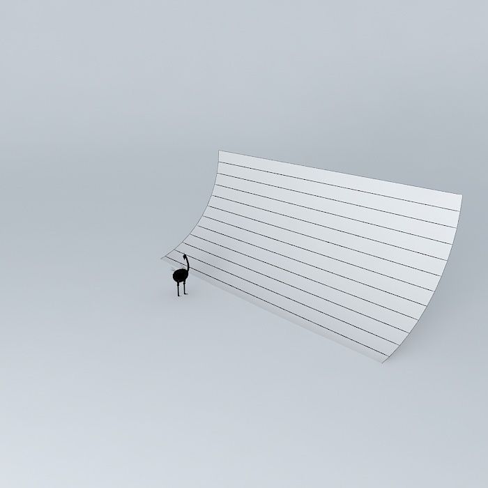 KRISPOUIK bird Free 3D model_4